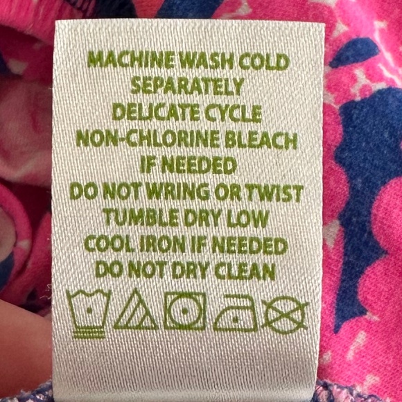 Lilly Pulitzer La Fortuna Off-The-Shoulder Top Octopus Print Small Casual Summer - Picture 10 of 12